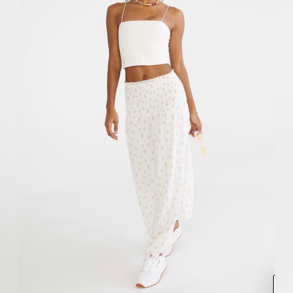 Aeropostale Floral Strapless Convertible 2 in 1 Dress/Skirt Size Large NWT - Picture 3 of 13